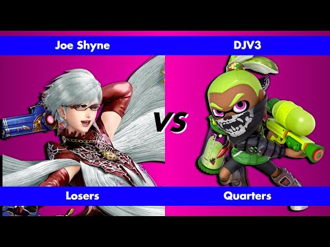 Joe Shyne (Bayonetta) VS DJV3 (Inkling) - Losers Quarters - The Blast Zone 10