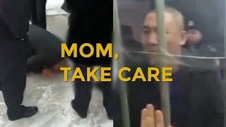 China&#39;s death-row inmate bids his family last goodbye