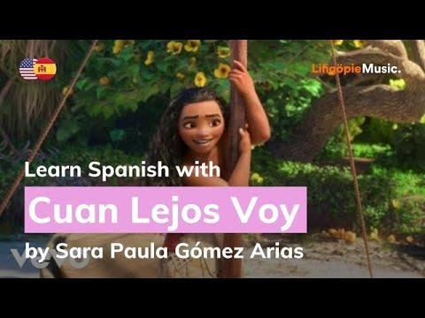Sara Paula Gómez Arias - Cuan lejos voy (Lyrics / Letra English & Spanish)