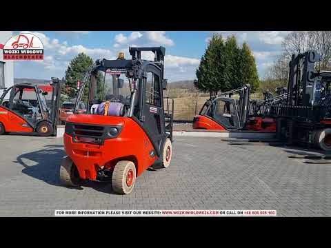 Gazowy wózek widłowy Linde H30T-02 2015 BD-2330