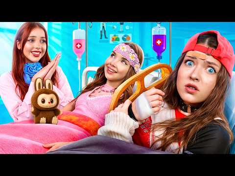 Gute Mama vs Schlechte Mama im Krankenhaus! Wird meine Tochter das überstehen?