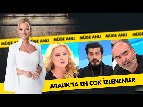 Aralık Ayının En Çok İzlenenleri - Müge Anlı ile Tatlı Sert Kolajlar