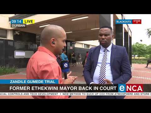 Zandile Gumede Trial Former Ethekwini mayor back in court