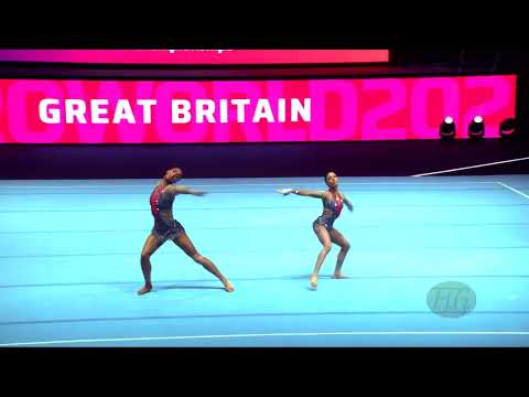 Great Britain (GBR) - 2022 Acrobatic Worlds, Baku (AZE) - Balance Qualification  Women's Pair