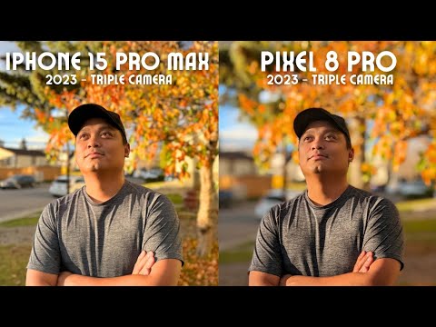 Pixel 8 Pro vs iPhone 15 Pro Max camera comparison! The Ultimate Camera Test!