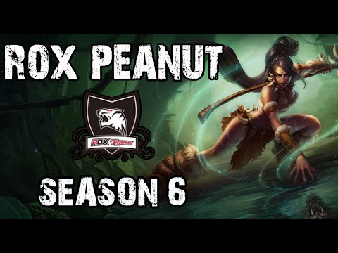 ROX Peanut Nidalee vs Rengar Jungle Ranked Challenger Korea