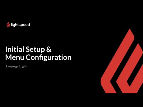 K-series webinar 1: Initial set up and menu configuration