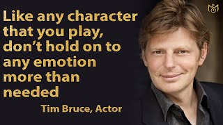 The philosophy of an empty glass as an actor and individual | Interview with Tim Bruce (UK) - Actor video