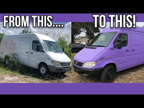 PURPLE VAN TRANSFORMATION!!