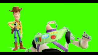 Toy Story 3rd Dimension Green Screen