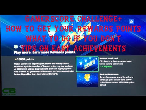 Gamerscore Challenge Plus + Punch Card - How to Get Your Rewards Points, What if You Don't & Tips!