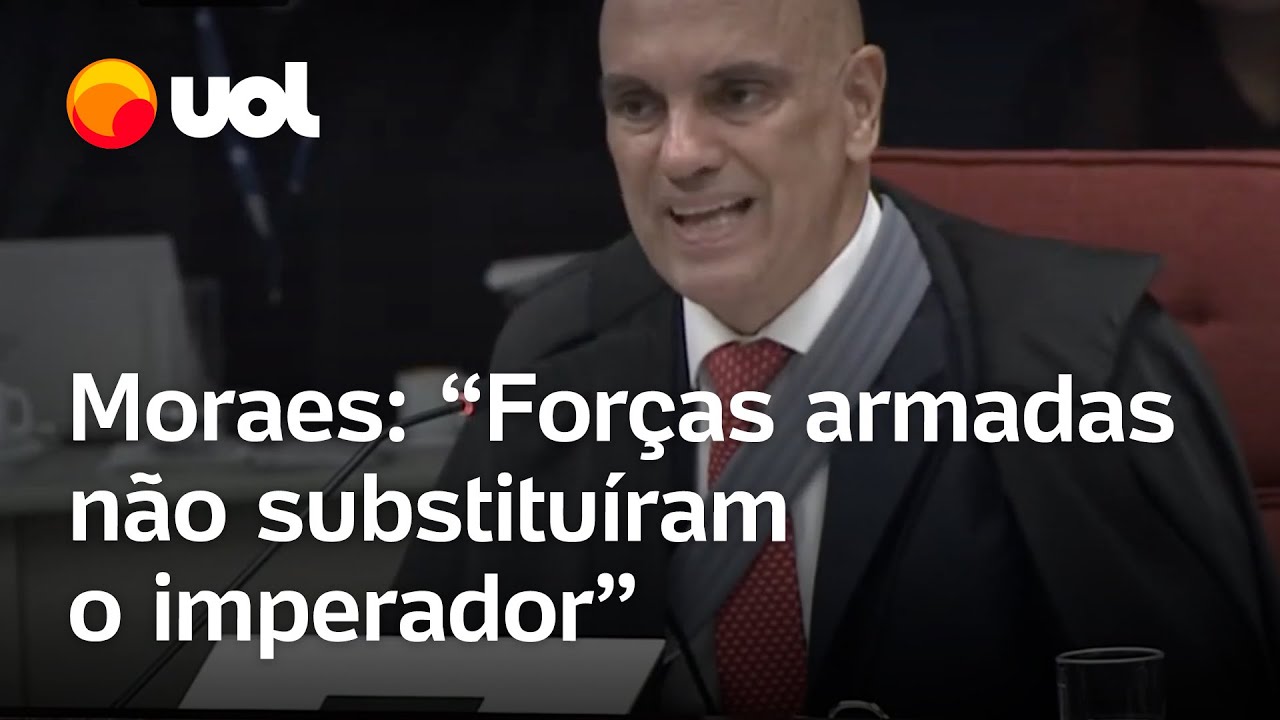 Moraes in trial against military personnel: 'Armed forces did not replace the emperor'
