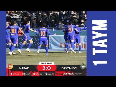 Coca Cola Superliga. 24-tur  NASAF — PAXTAKOR 3:0  1-TAYM