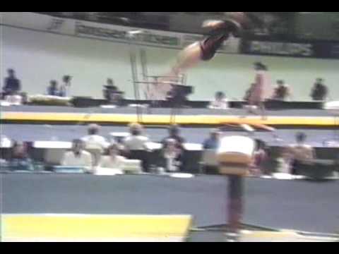 16th AA Laura Munoz V1 - 1987 World Gymnastics Championships 9.775