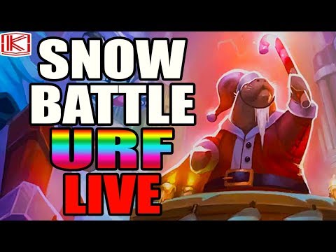 (PBE OFFLINE 2 HOURURF IS BACK! PBE Snow Battle URF - League of Legends | 10K SUB HYPE! 11.29.2017