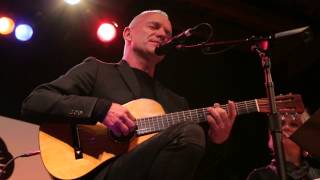 Sting New Song Dead Man's Boots at Cherrytree Records Showcase
