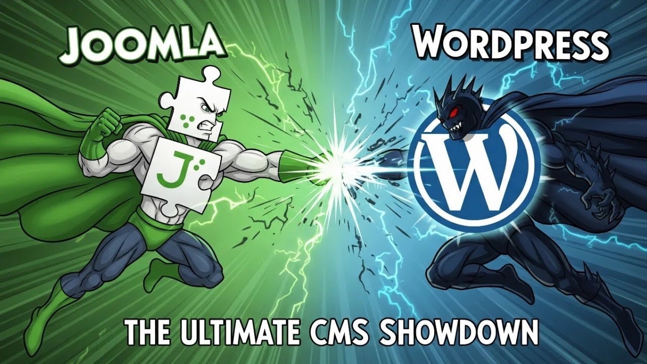 Joomla vs WordPress: Which CMS Best Provides Control, Speed & Is Designed Better?