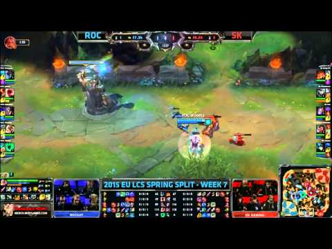 ROC vs SK   LCS EU 2015 Spring W7D2   Team Roccat vs SK Gaming VOD
