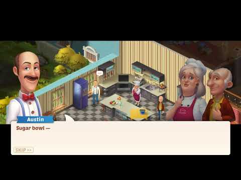 HOMESCAPES Story Walkthrough Gameplay #8 - Kitchen - Day 3 (iOS, Android)