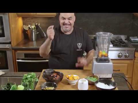 How to: Make FLAMING Habanero Salsa (WARNING: Very Hot) - Carlito's Cooking Adventures