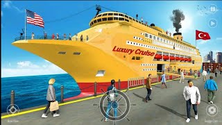 Cruise Simulator 3D 2026 🚢 | Real Cruise Ship Gameplay | Mobile Ship Simulator Android