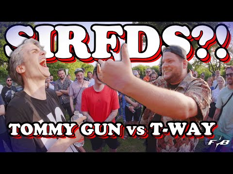 TOMMY GUN vs. T-WAY | RAP BATTLE | ONE-ROUNDER | FOB