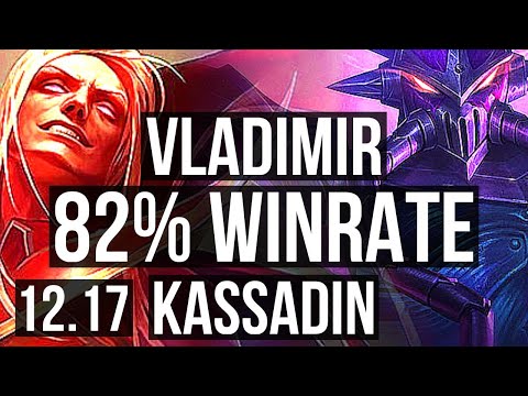VLAD vs KASSADIN (MID) | 82% winrate, 11/2/5, Dominating | TR Master | 12.17