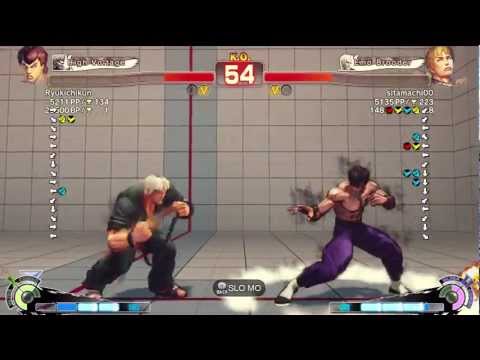 Ryukichikun (Fei Long) vs Shitamashi Prince (Cody) - AE2012 Ranked Match *720p HD*