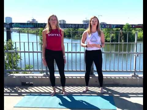 Barre3 postures modified for lower back pain.