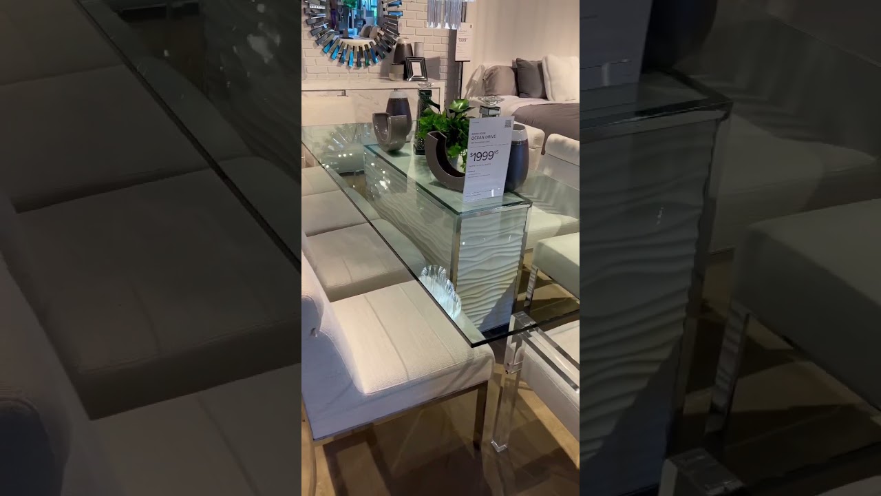 Shopping for some furniture. We fell in love with this Dining Table by Ocean Drive. Need chairs now