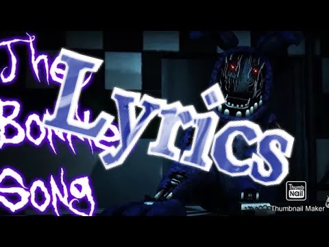 "The bonnie song"Lyrics. FNaF animation by BonBun Films