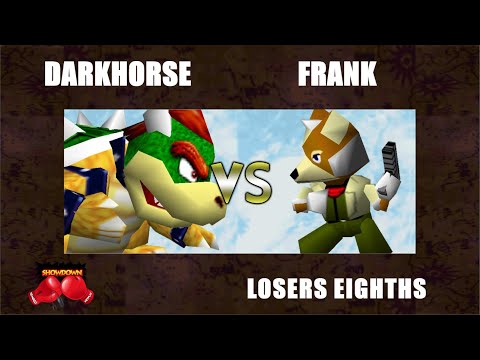 RNS6 Losers Top 8 - Darkhorse (Bowser) Vs. FRANK (Mario, Fox) Smash Remix - SSB64