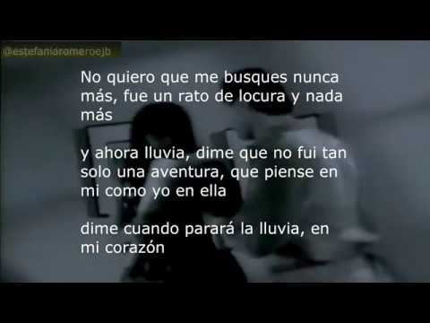 Johnny Rivera   Cuando parará la lluvia en mi corazón letra