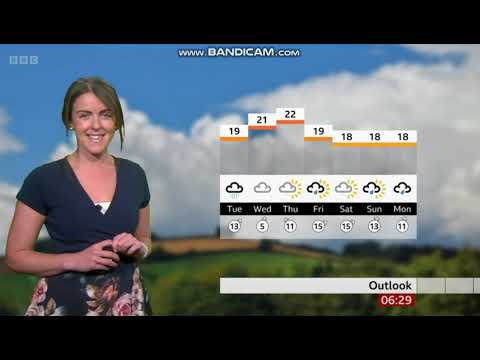 [HD] Alex Osbourne BBC ONE Spotlight weather August 7th 2023 - 60 fps Better Quality