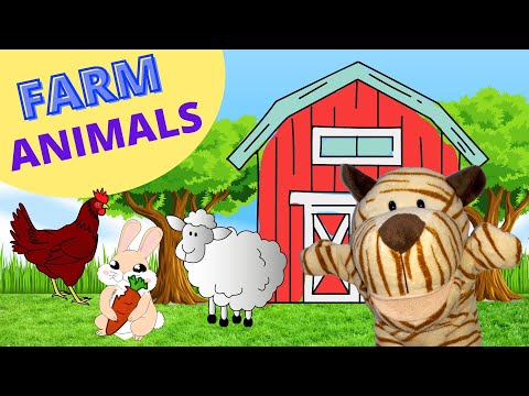 FARM ANIMALS VOCABULARY- Los animales de la granja en inglés- ENGLISH FOR KIDS