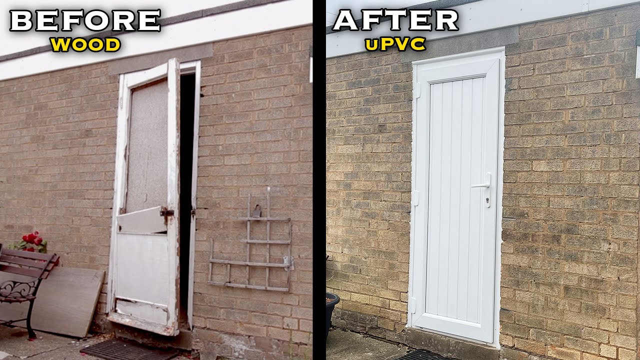 Watch video Garage to Fishroom #2 - Installing uPVC Door Now Garage to Fishroom #2 - Installing uPVC Door