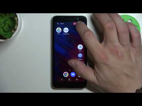 How to Remove/Restore Phone Icon from/to Home Screen on ALCATEL 1 - Adjust Screen Icons