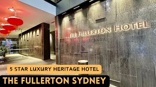 The Fullerton Hotel Sydney, Australia 🇦🇺 | FULL HD Hotel Review | Heritage Hotel