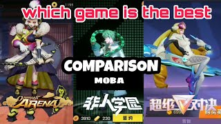 Non Human Academi VS Onmyoji Arena VS Super Duel By Netease | Which Game Is The Best