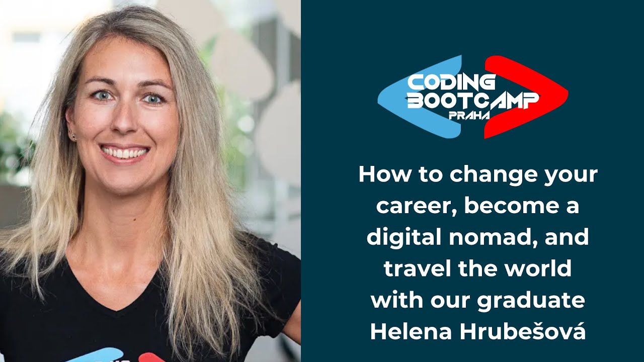 Interview with Helena Hrubešová | Coding Bootcamp Praha - YouTube