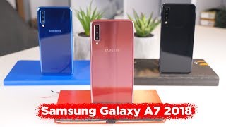 Обзор Samsung Galaxy A7 2018 // Три камеры в "середняке"