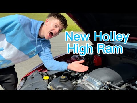 New Holley High Ram Intake Manifold for Coyote Mustangs