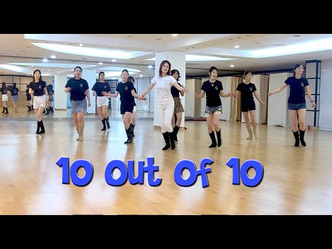 10 Out Of 10 - IMPROVER LINEDANCE (Blaire Morgan & Grace David)