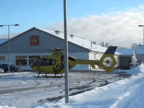 Rettungshubschrauber Christoph 30 in Müden