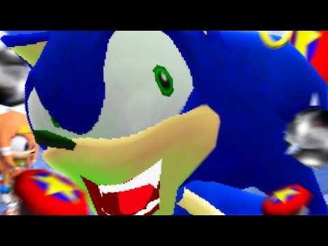 Sonic Adventure, but it's a HUGE MESS