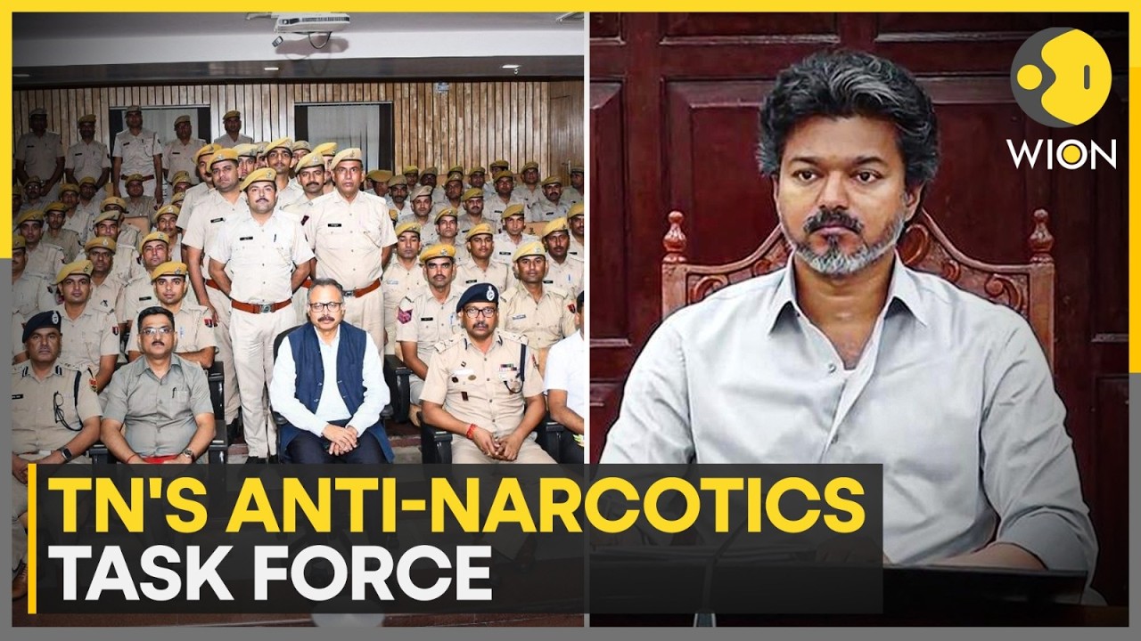 Tamil Nadu Forms Anti-Narcotic Task Force To Combat Drug Menace | WION News