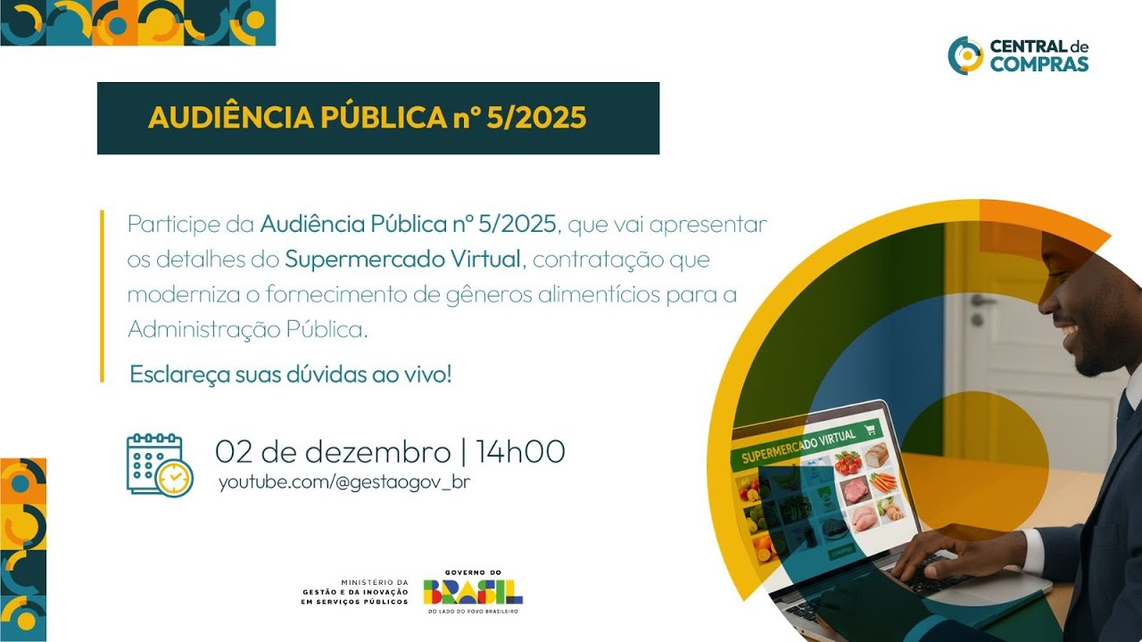 Audiência Pública do Projeto Supermercado Virtual