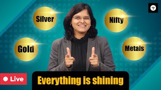 Everything is shining Gold, Silver, Nifty, Metals | CA Rachana Ranade