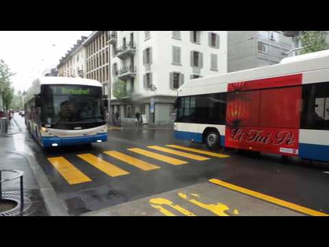 VBL Linien 4/7/8 Stickeln am Bundesplatz