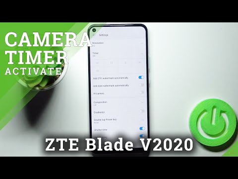 How to Set Up Camera Timer on ZTE Blade V2020 – Adjust Camera Timer